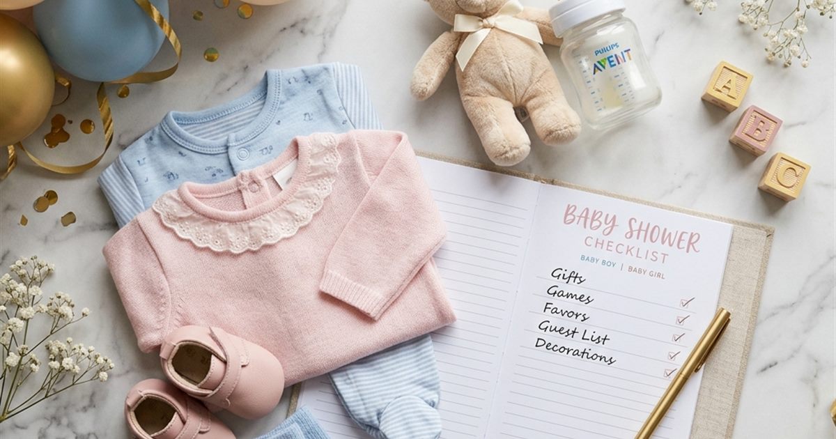 Checklist Completo para Chá de Bebê: Guia 2026
