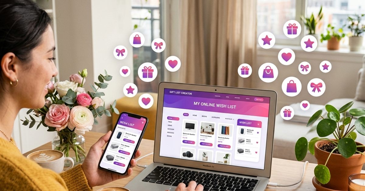 Como Criar e Compartilhar Sua Lista de Presentes Online