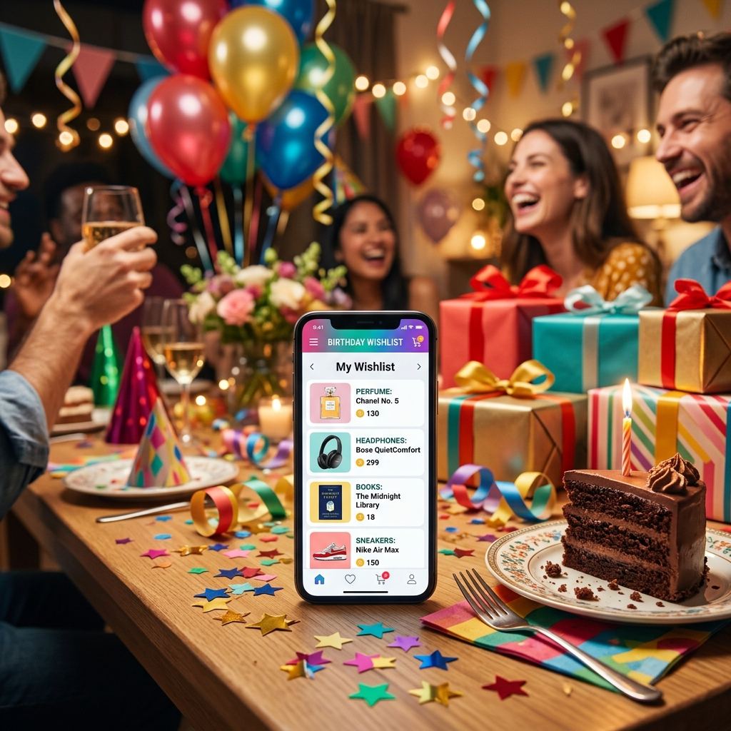 Lista de Presentes de Aniversário: Como Criar, Compartilhar e Receber o Que Você Quer